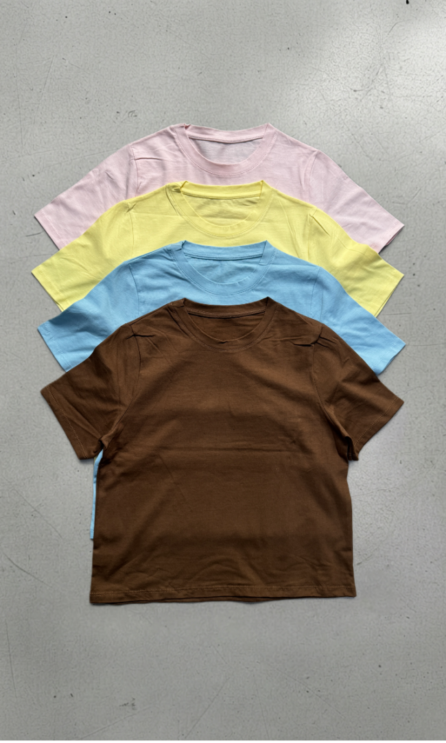REMERA CLASICA COLOURS