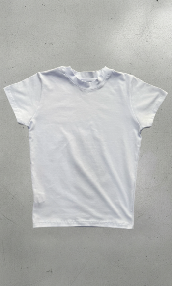 REMERA BABY TEE B&W