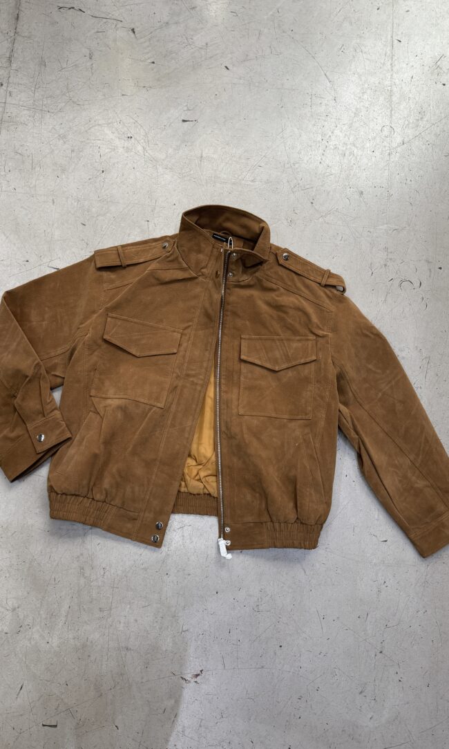 CAMPERA SUEDE