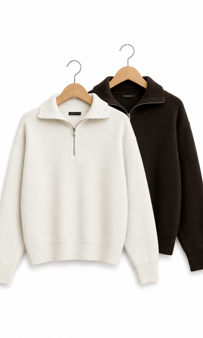 SWEATER CON CIERRE