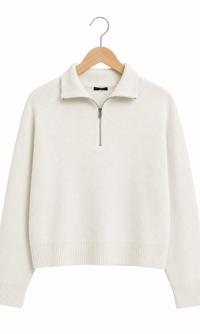 SWEATER CON CIERRE