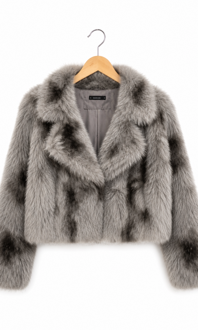 CAMPERA PIEL CON SNAP